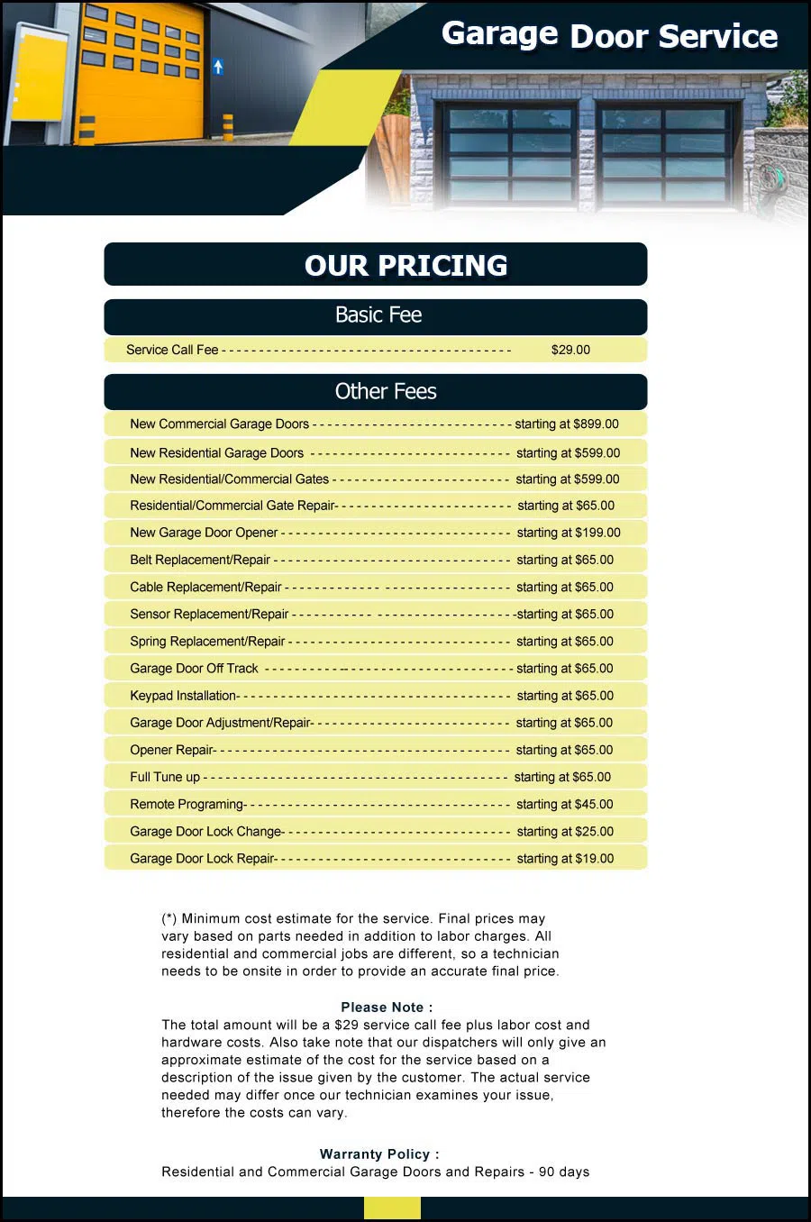 Garage Door & Opener Repairs Carnation, WA 425-516-7687